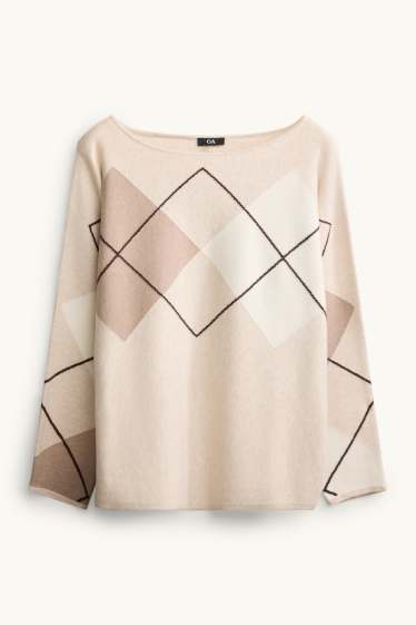 Women - Jumper - beige