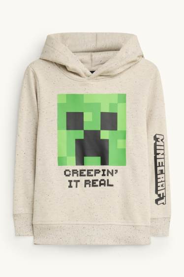 Children Boys - Sweatshirt - beige / green