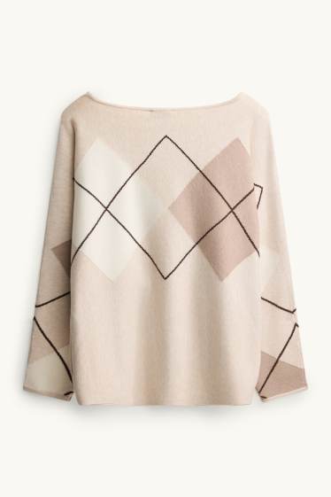 Women - Jumper - beige