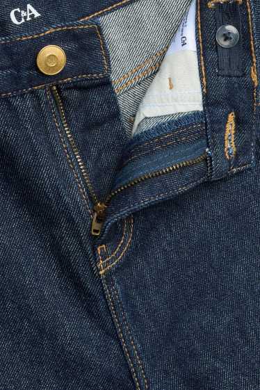 Kinderen: meisjes - Wide leg jeans - jeansdonkerblauw