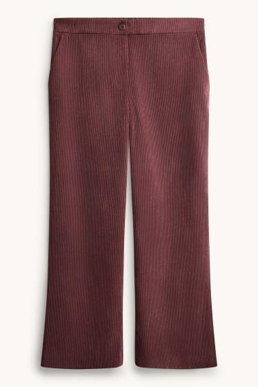 Women - Trousers - bordeaux