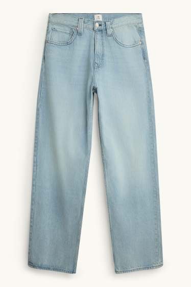Pánské - Relaxed jeans - světle modrá