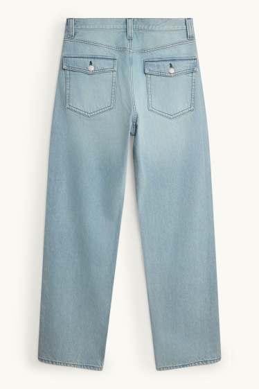 Pánské - Relaxed jeans - světle modrá