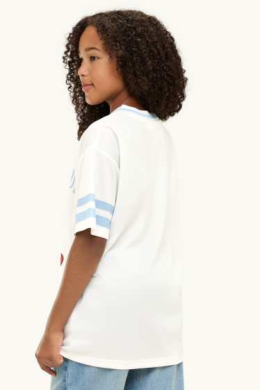 Enfants filles - CapyFun - T-shirt - blanc / bleu clair