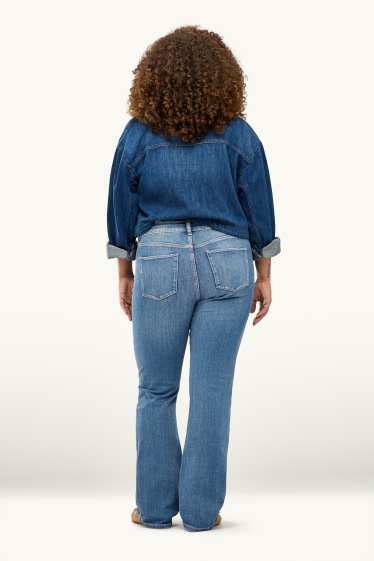 Donna - Jeans bootcut - vita media - LYCRA® - jeans blu