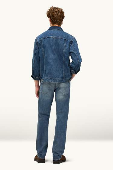 Herren - Straight Jeans - LYCRA® - jeansblau