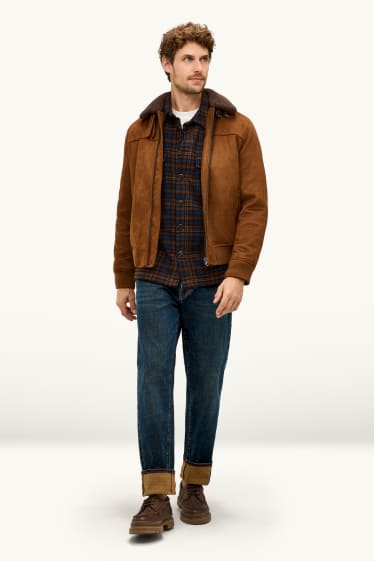 Pánské - Straight jeans - džíny - modré