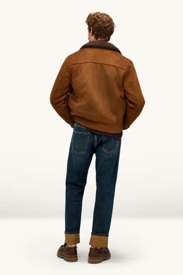 Pánské - Straight jeans - džíny - modré