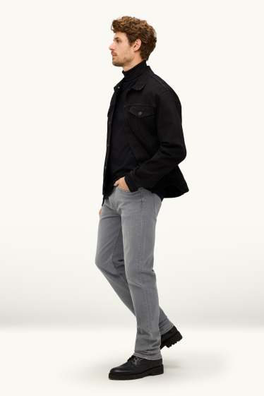 Hommes - Straight jean - jean gris