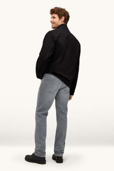 Hommes - Straight jean - jean gris
