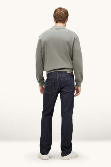 Home - Straight jeans - LYCRA® - texà gris fosc
