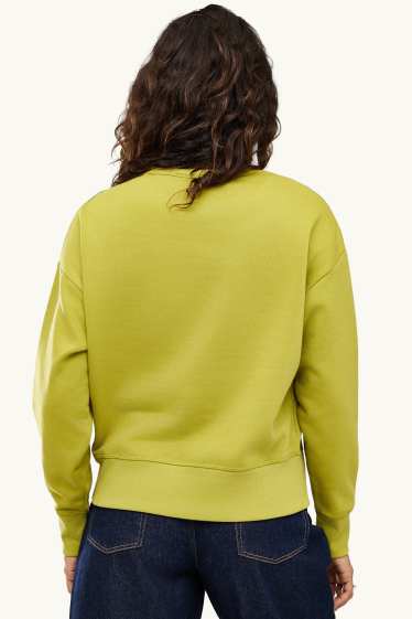 Femmes - Sweat - vert fluo