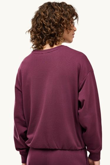 Damen - Sweatshirt - bordeaux
