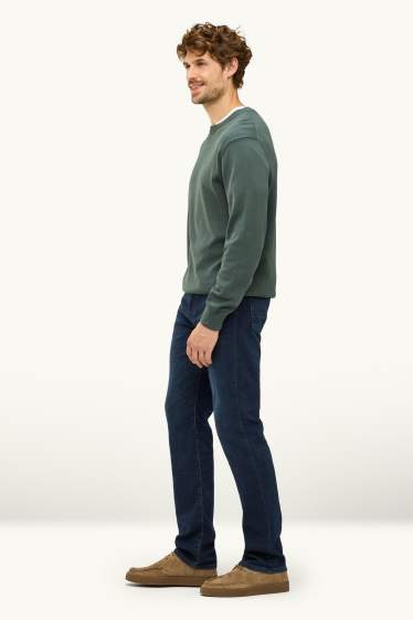 Uomo - Straight jeans - Flex jog denim - LYCRA® - blu scuro