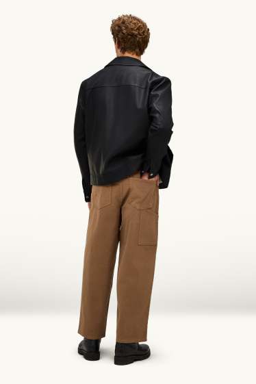 Herren - Relaxed Jeans - braun