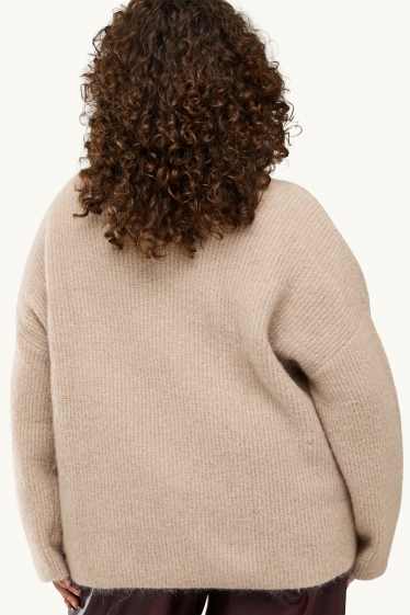 Women - Jumper - light beige