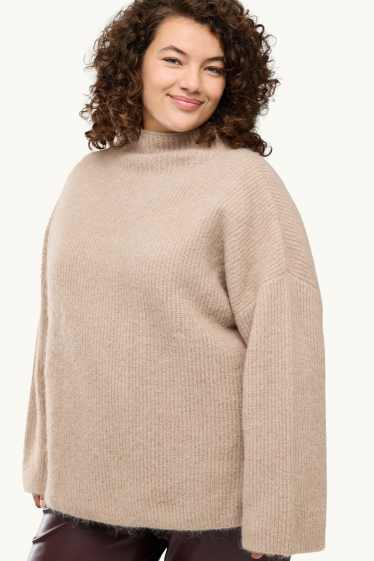 Women - Jumper - light beige