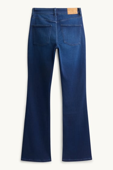 Femmes - Bootcut jean - mid waist - bleu foncé