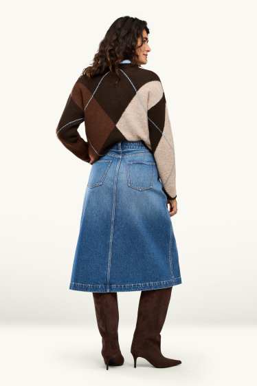 Donna - Gonna di jeans - jeans blu