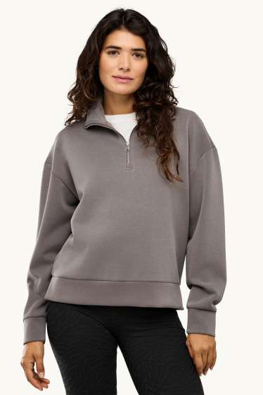 Damen - Sweatshirt - grau