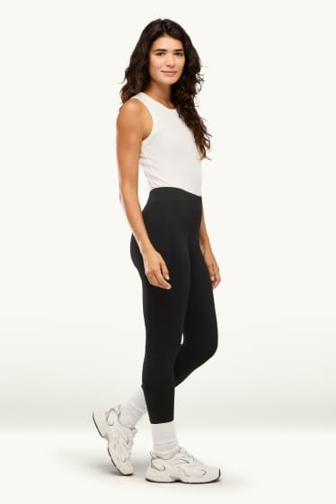 Damen - Multipack 2er - Leggings - braun