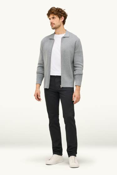 Pánské - Slim jeans - LYCRA® - černá