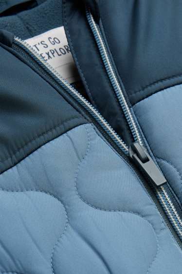 Bébés garçons - Combinaison de ski bébé - bleu / bleu foncé