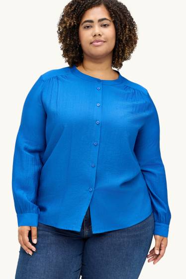 Dona - Brusa - blau