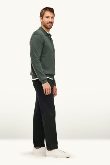 Men - Chinos - regular fit - black