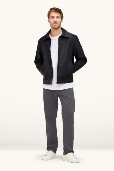 Herren - Chino - Regular Fit - dunkelgrau