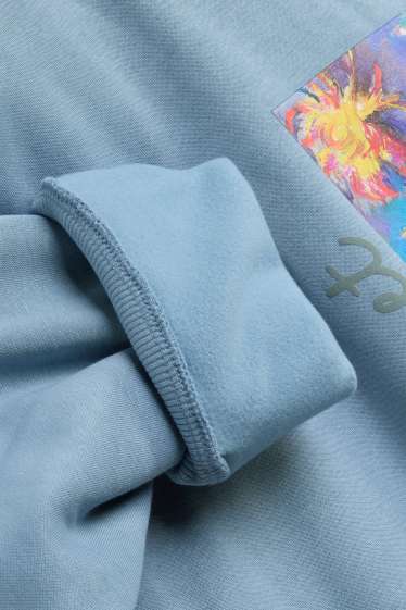 Women - Sweatshirt - Claude Monet - light blue