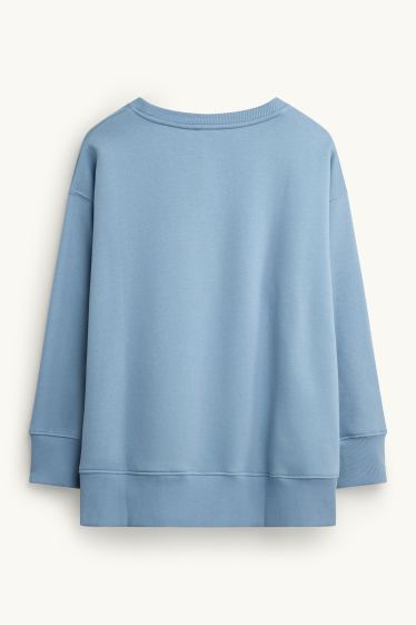 Women - Sweatshirt - Claude Monet - light blue