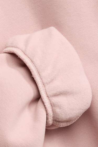 Damen - Oversized-Sweatshirt - hellrosa