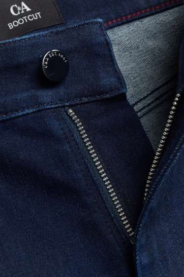 Dona - Bootcut Jeans - mid waist - blau fosc