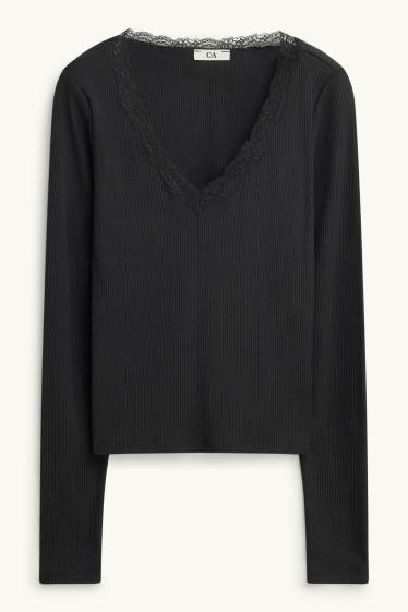 Donna - T-shirt - nero