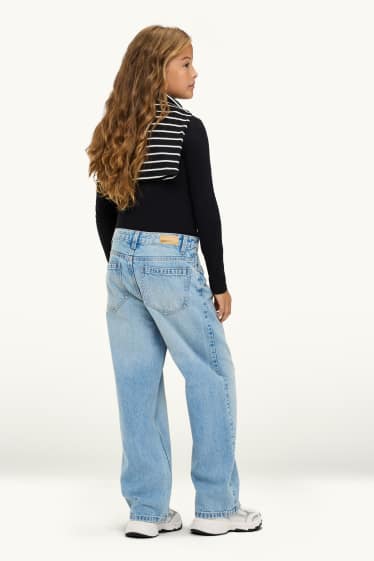 Bambine - Baggy jeans - jeans blu
