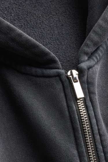 Hommes - Veste sweat - noir / gris foncé