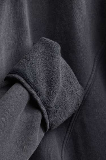 Hommes - Veste sweat - noir / gris foncé
