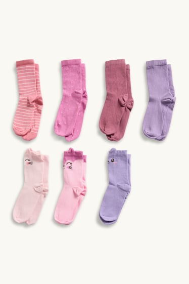 Enfants filles - Chaussettes - rose