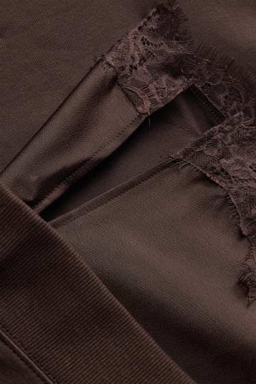 Women - Sweatshirt - dark brown