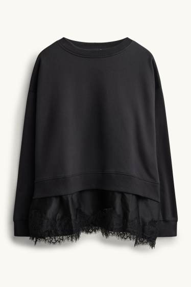 Women - Sweatshirt - black