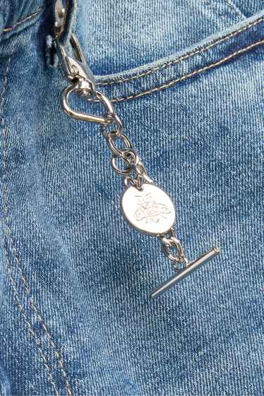 Donna - Boyfriend jeans - vita media - jeans blu