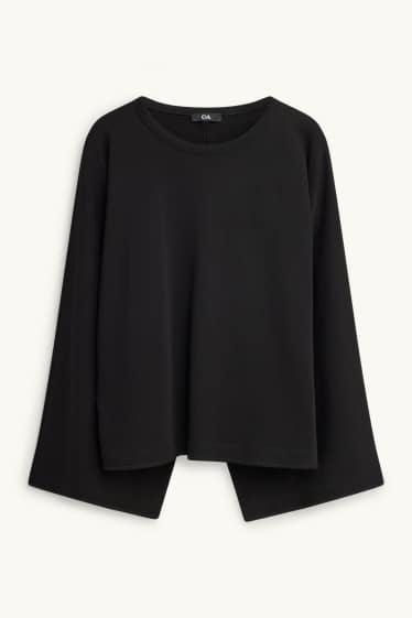 Dona - Samarreta de màniga llarga - relaxed fit - negre