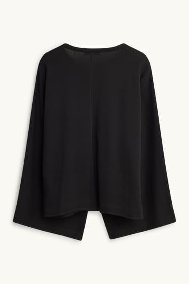 Dona - Samarreta de màniga llarga - relaxed fit - negre