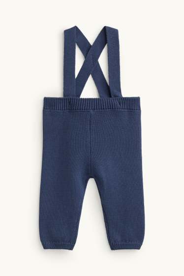 Baby: jongens - Newborn outfit - wit / blauw