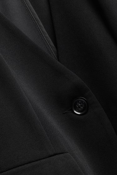Dames - Business-blazer - regular fit - zwart