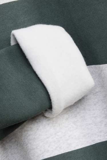 Men - Sweatshirt - dark green / gray