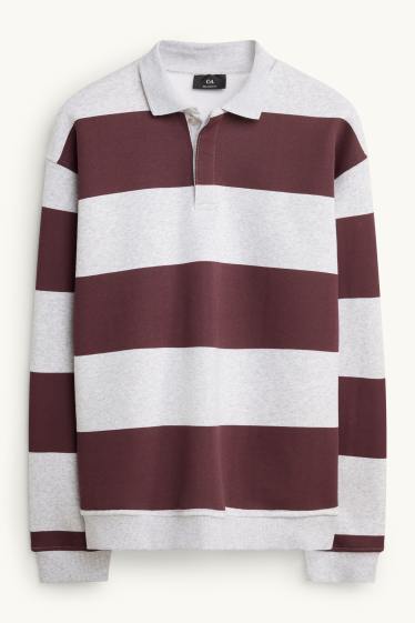 Men - Sweatshirt - gray / brown