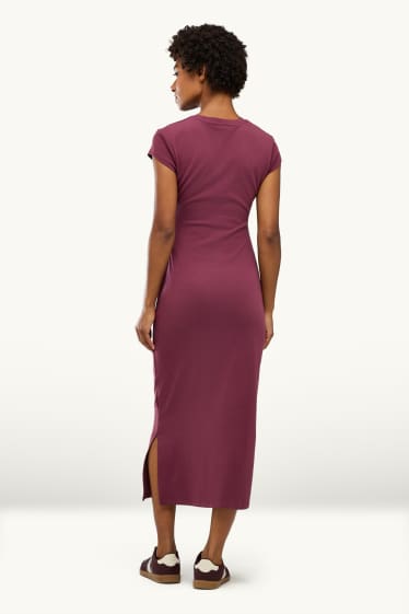 Damen - Bodycon-Kleid - rot