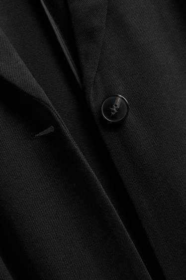 Femmes - Blazer long - curvy fit - noir